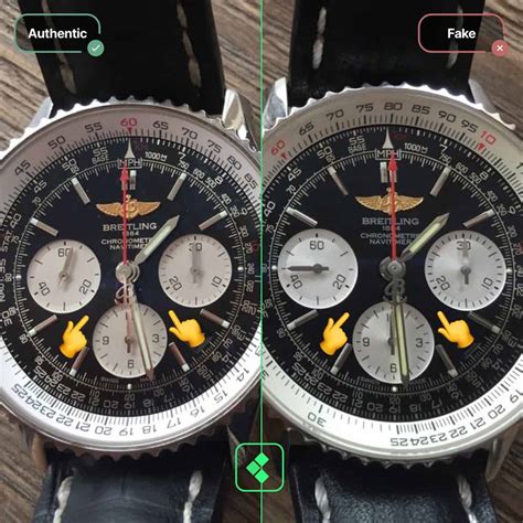 breitling navitimer fake vs original|breitling navitimer watch alternative.